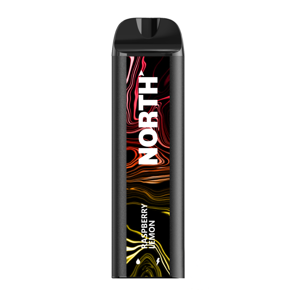 NORTH 5000PUFFS 5% NIC DISPOSABLE - RASPBERRY LEMON