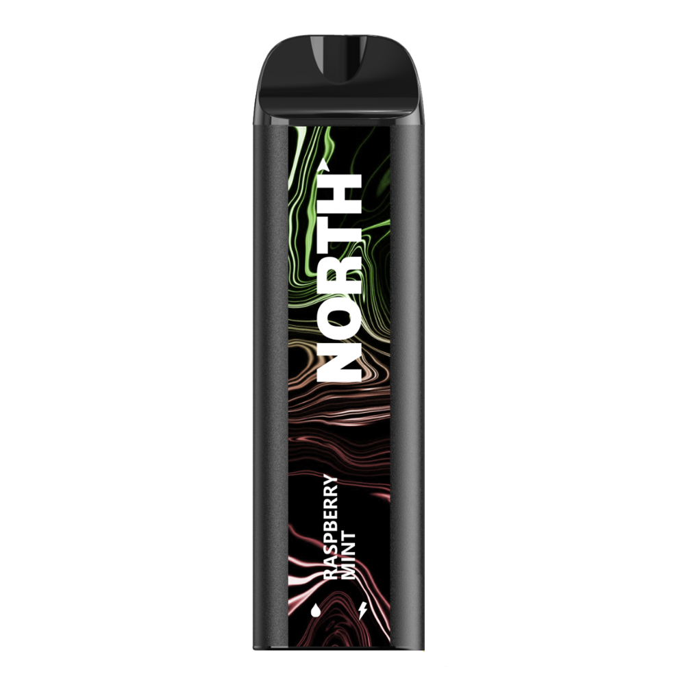 NORTH 5000PUFFS 5% NIC DISPOSABLE - RASPBERRY MINT
