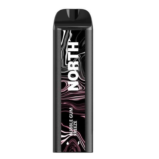 NORTH 5000PUFFS 5% NIC DISPOSABLE - BUBBLE GUM FREEZE