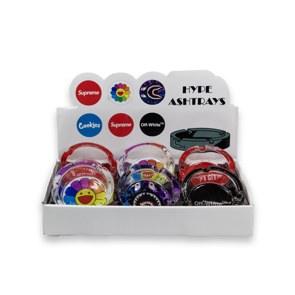 HYPE GLASS ASHTRAY
