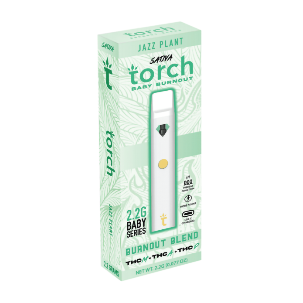 TORCH BABY BURN OUT 2.2ML THCM/THCA/THCP SATIVA - JAZZ PLANT