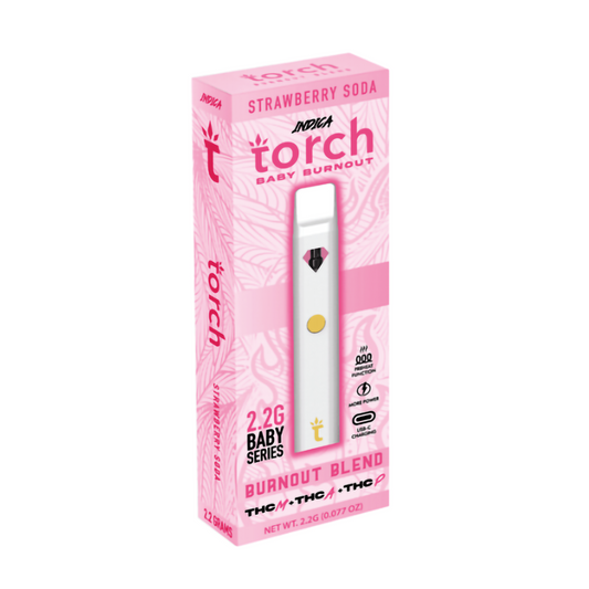 TORCH BABY BURN OUT 2.2ML THCM/THCA/THCP INDICA - STRAW SODA
