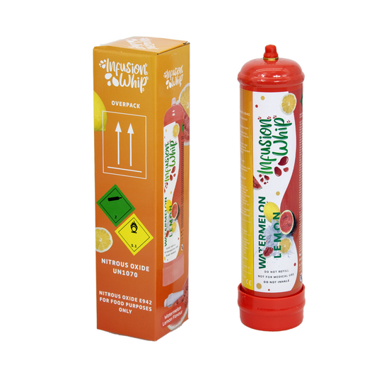 INFUSION UN1070 0.95L CREAM CHARGERS - WATERMELON LEMON