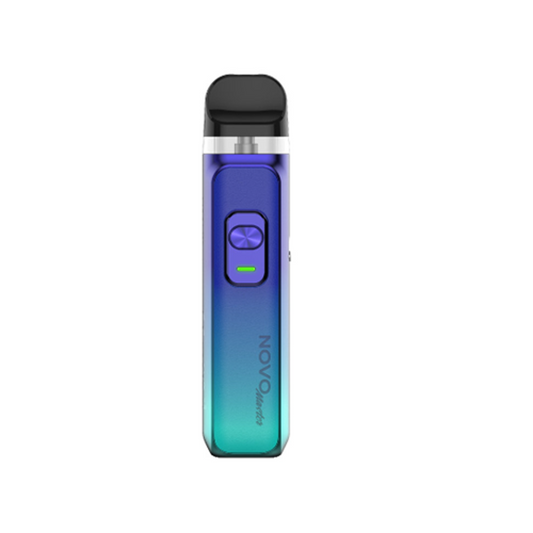 SMOK NOVO MASTER 1000mAh LEATHER SERIES KIT - CYAN  BLUE