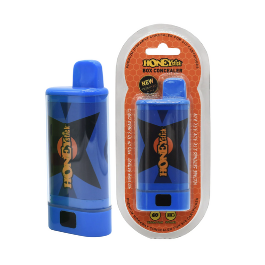 HONEY STICK BOX CONCEALER 510 BATTERY - BLUE
