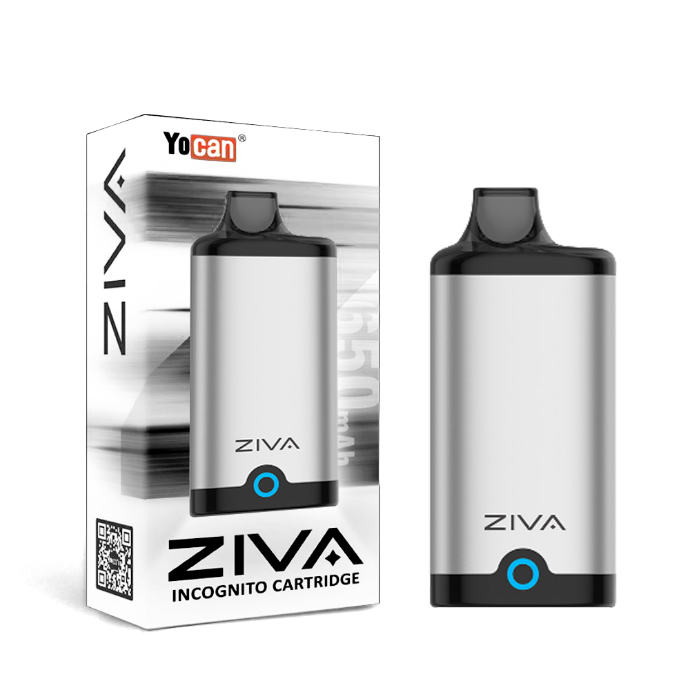 YOCAN ZIVA SMART PORTABLE RECHARGEABLE 510 MOD- SILVER