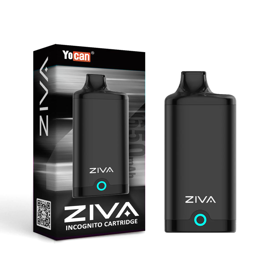 YOCAN ZIVA SMART PORTABLE RECHARGEABLE 510 MOD- BLACK