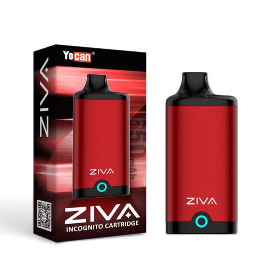 YOCAN ZIVA SMART PORTABLE RECHARGEABLE 510 MOD- RED
