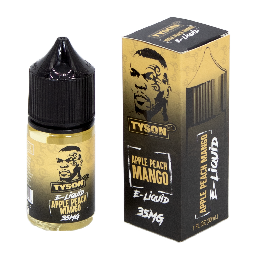 TYSON 30ML E- LIQUID 35MG JUICE - APPLE PEACH MANGO
