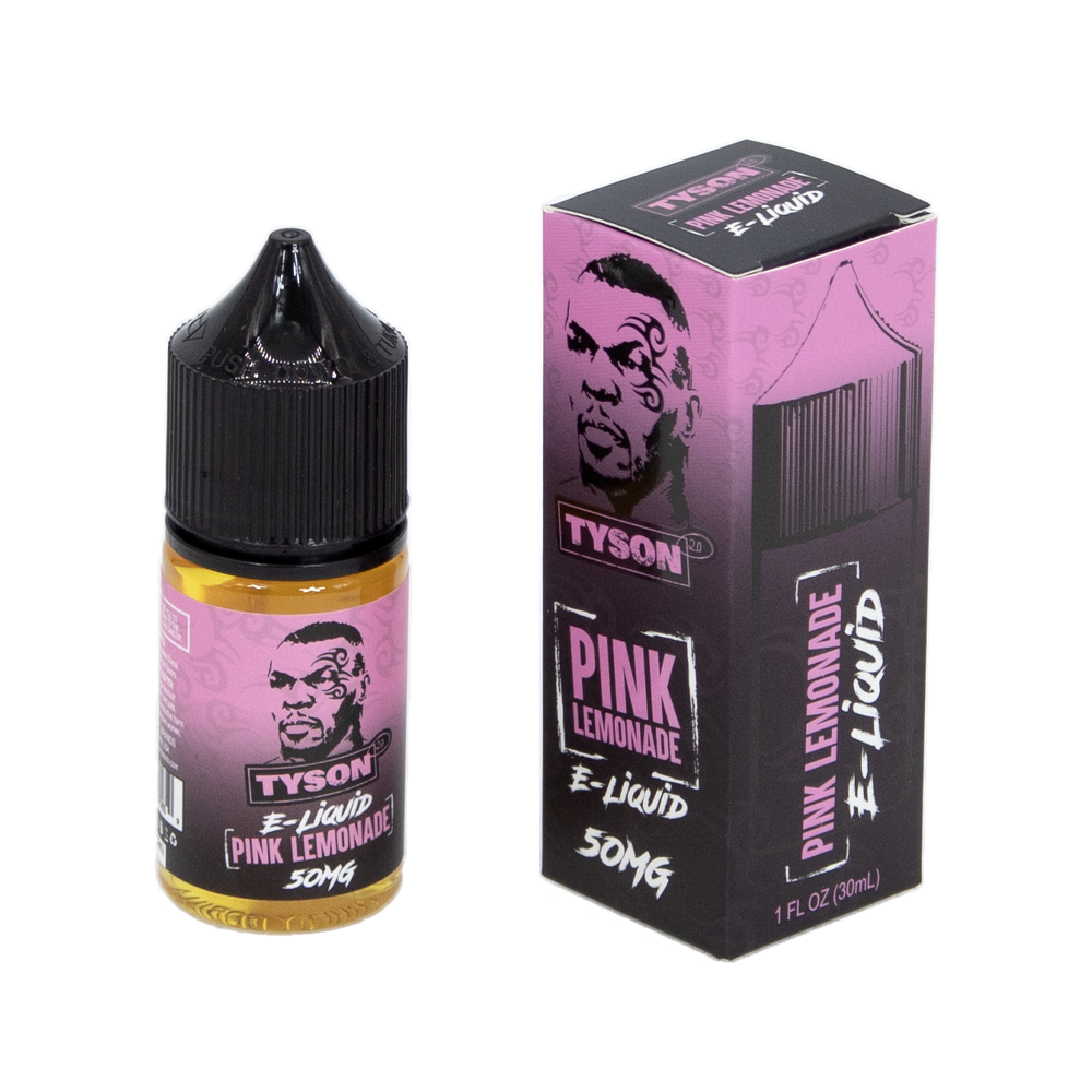 TYSON 30ML E- LIQUID 50MG JUICE - PINK LEMONADE