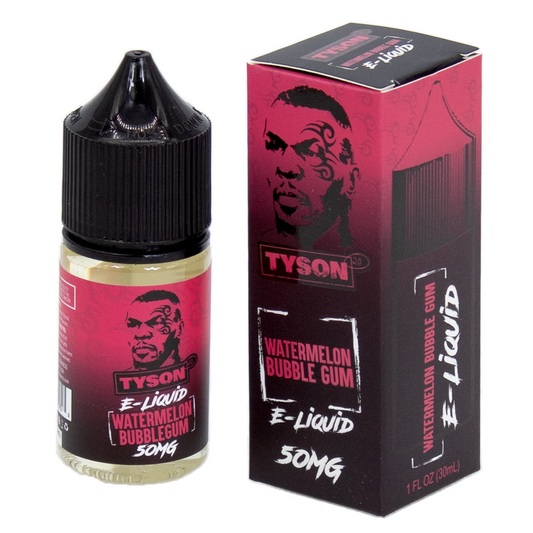 TYSON 30ML E- LIQUID 50MG JUICE - WATERMELON BUBBLEGUM