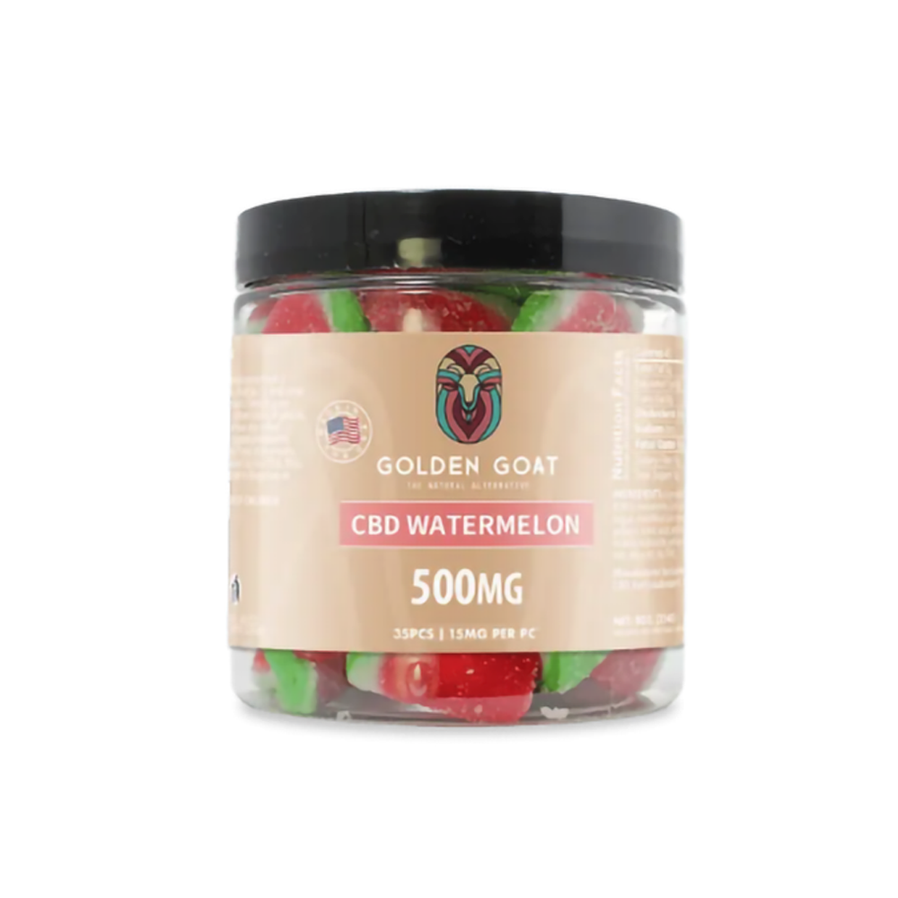 GOLDEN GOAT 500MG GUMMIES - WATERMELON