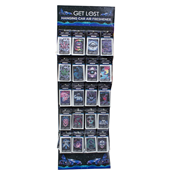 GET LOST AIR FRESHNER DISPLAY