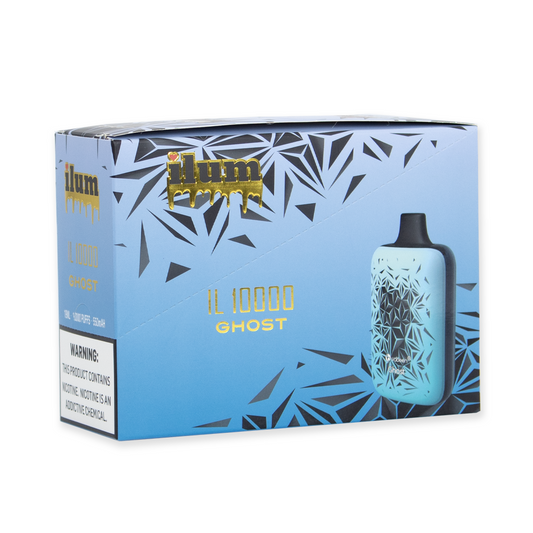 ILUM IL10000 5%NIC DISPOSABLE - GHOST