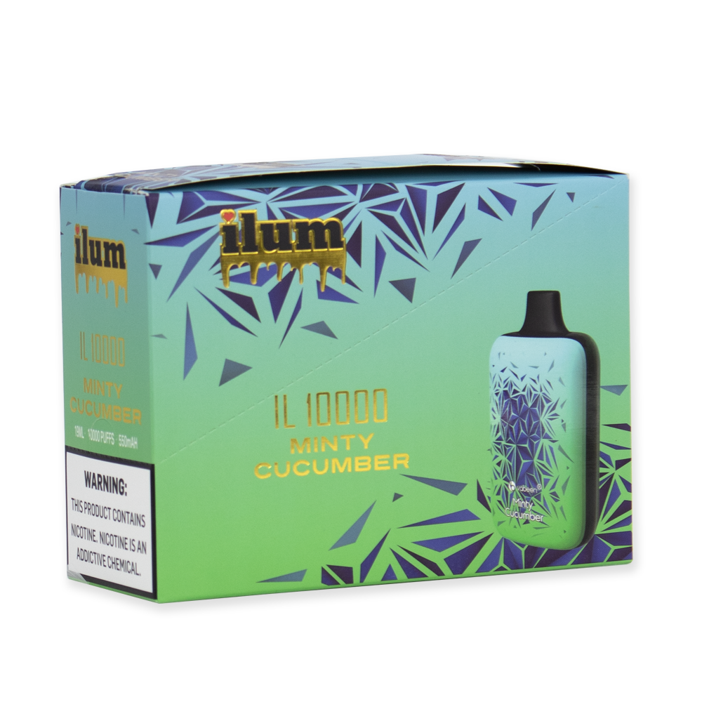 ILUM IL10000 5%NIC DISPOSABLE - MINTY CUCUMBER