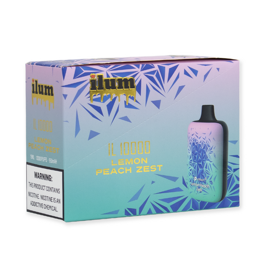 ILUM IL10000 5%NIC DISPOSABLE - LEMON PEACH ZEST