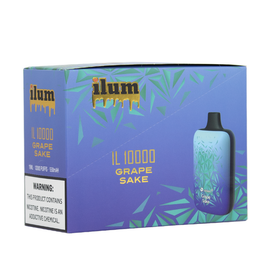 ILUM IL10000 5%NIC DISPOSABLE - GRAPE SAKE
