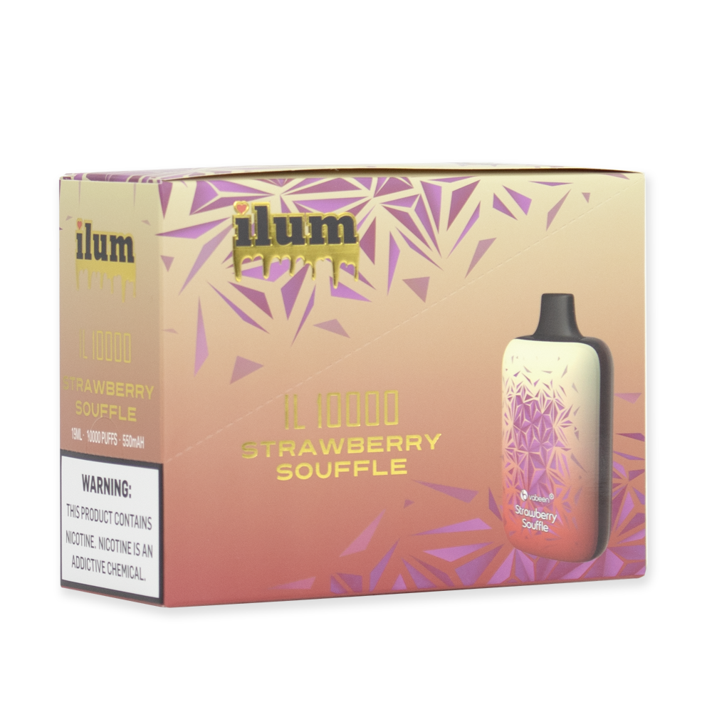 ILUM IL10000 5%NIC DISPOSABLE - STRAW SOUFFLE