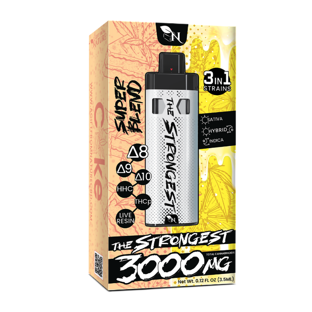 AGFN SUPER BLEND 3000MG DISPOSABLE - LEMON HEFTY