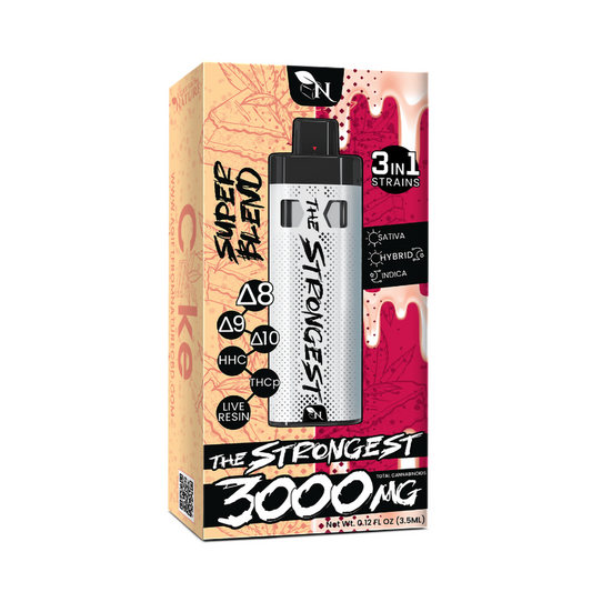 AGFN SUPER BLEND 3000MG DISPOSABLE - RED VELVET