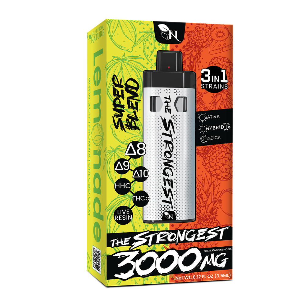 AGFN SUPER BLEND 3000MG DISPOSABLE - TROPIC THUNDER