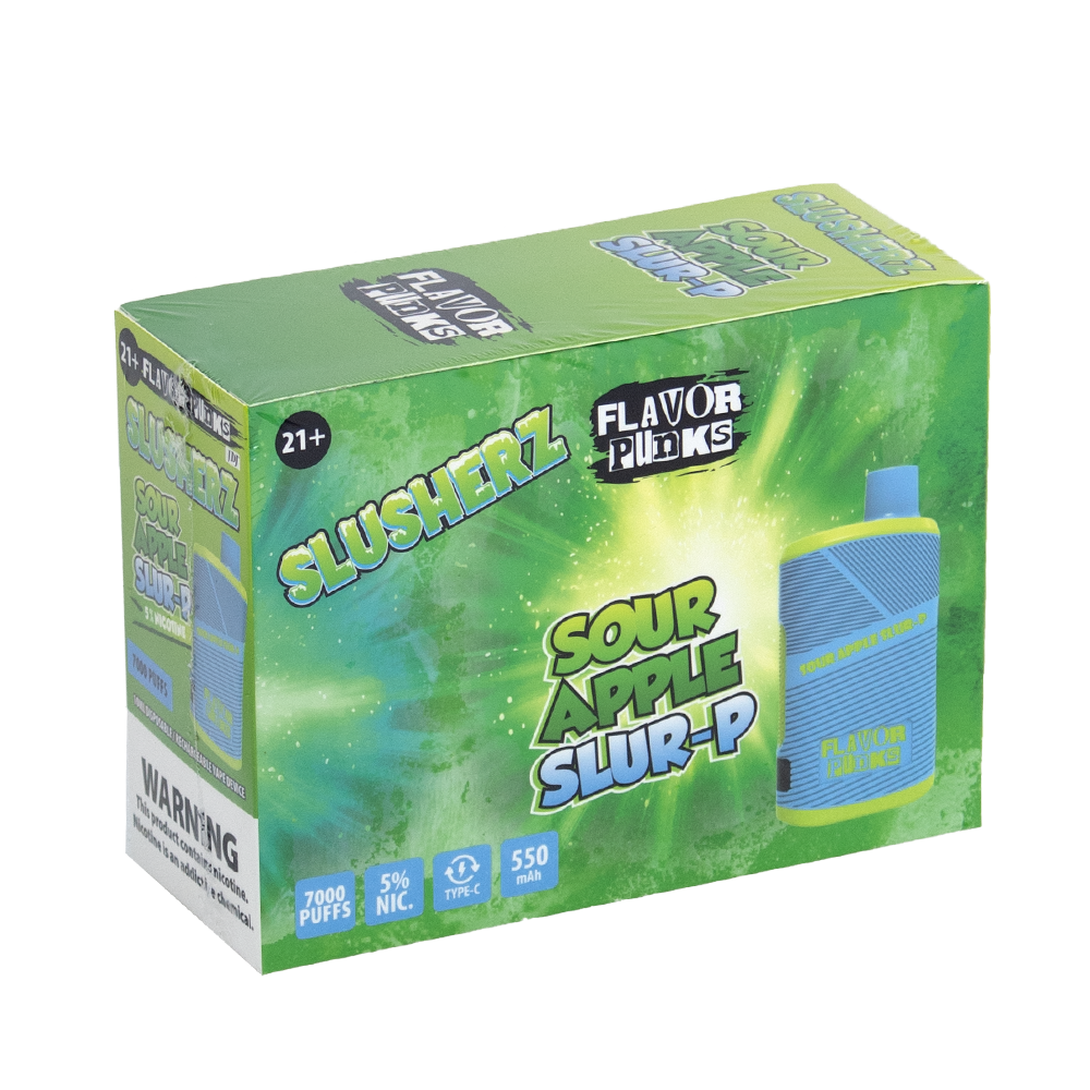 FLAVOR PUNKS 5% NIC DISPOSABLE - SOUR APPLE