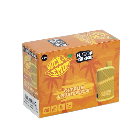 FLAVOR PUNKS 5% NIC DISPOSABLE - CITRUS CREAMSICLE