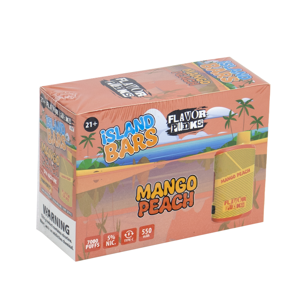 FLAVOR PUNKS 5% NIC DISPOSABLE - MANGO PEACH