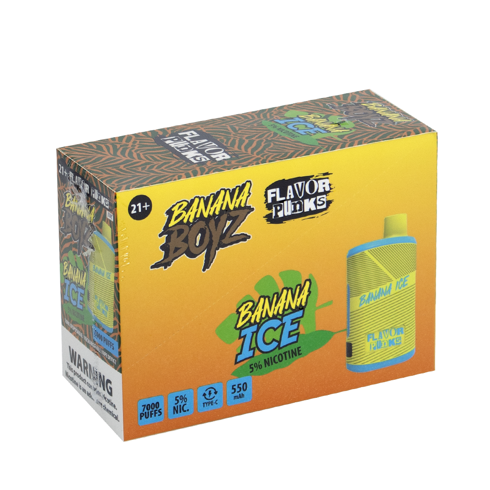 FLAVOR PUNKS 5% NIC DISPOSABLE - BANANA ICE
