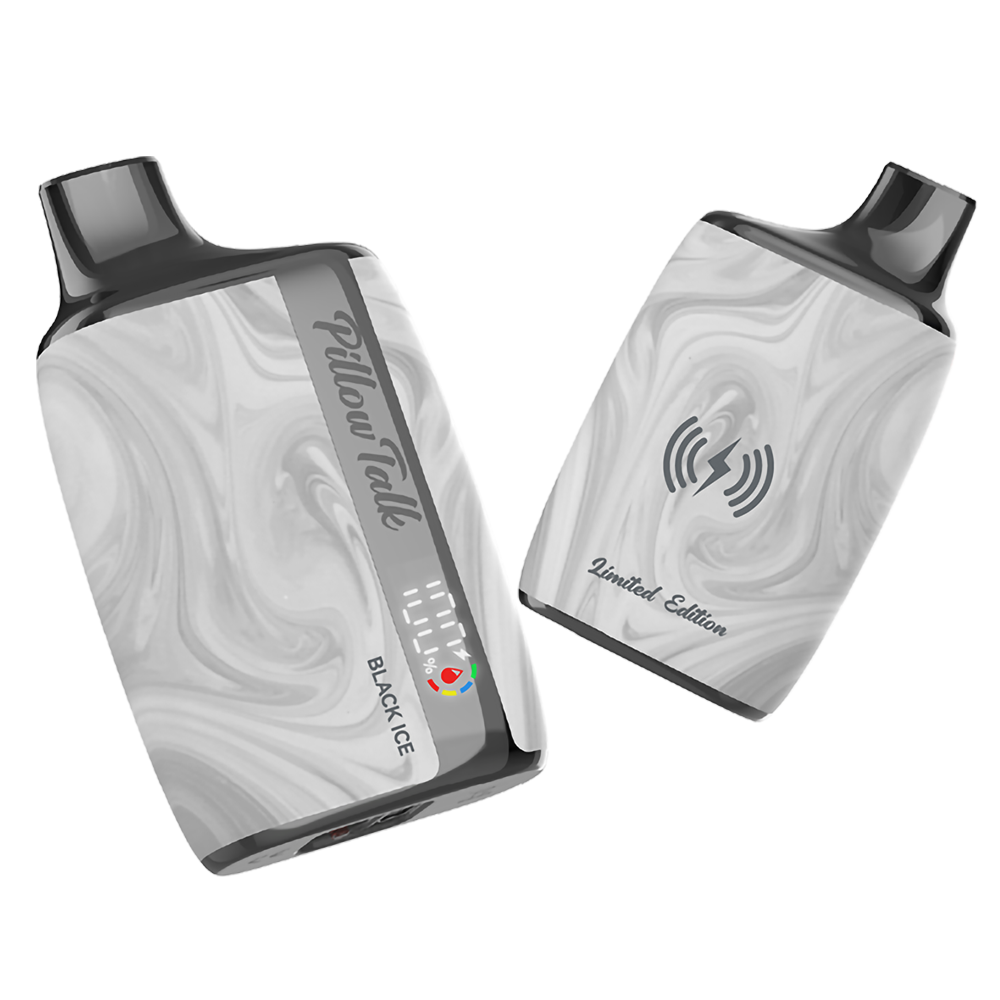 PILLOW TALK 8500PUFFS 550MAH 5% NIC DISPOSABLE - BLACK ICE