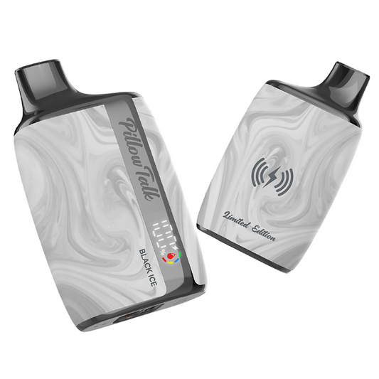 PILLOW TALK 8500PUFFS 550MAH 5% NIC DISPOSABLE - BLACK ICE