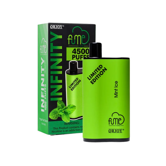 FUME INFINITY PLUS 5% SALT NIC DISPOSABLE - MINT ICE