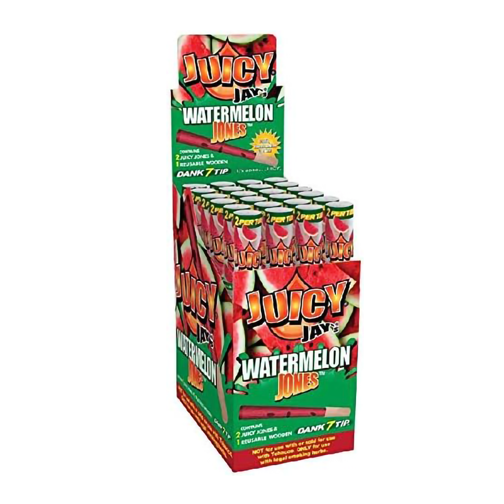 JUICY JAYS 003 CONE W/ WOODEN TIP  - WATERMELON