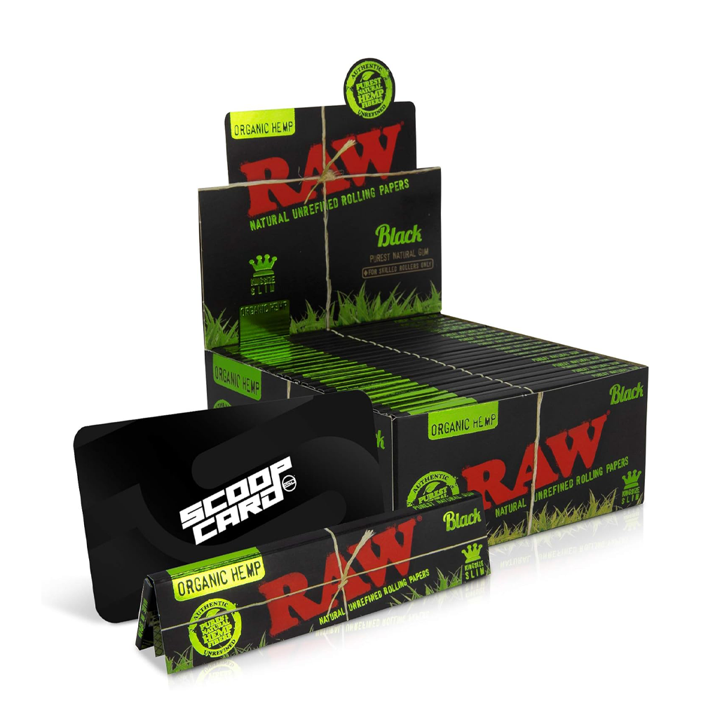 RAW BLACK ORGANIC KS SLIM PAPERS
