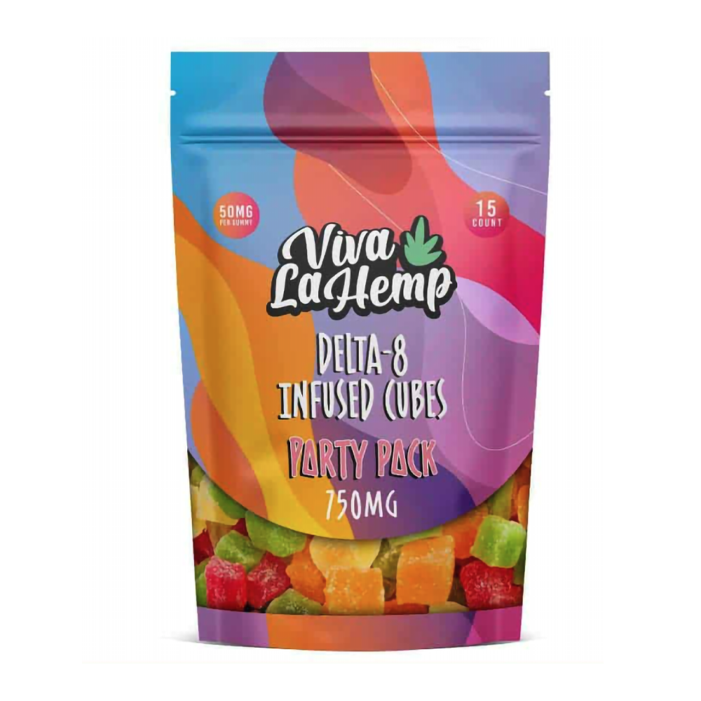 VIVA LA HEMP D8 750 MG GUMMIES - PARTY PACK