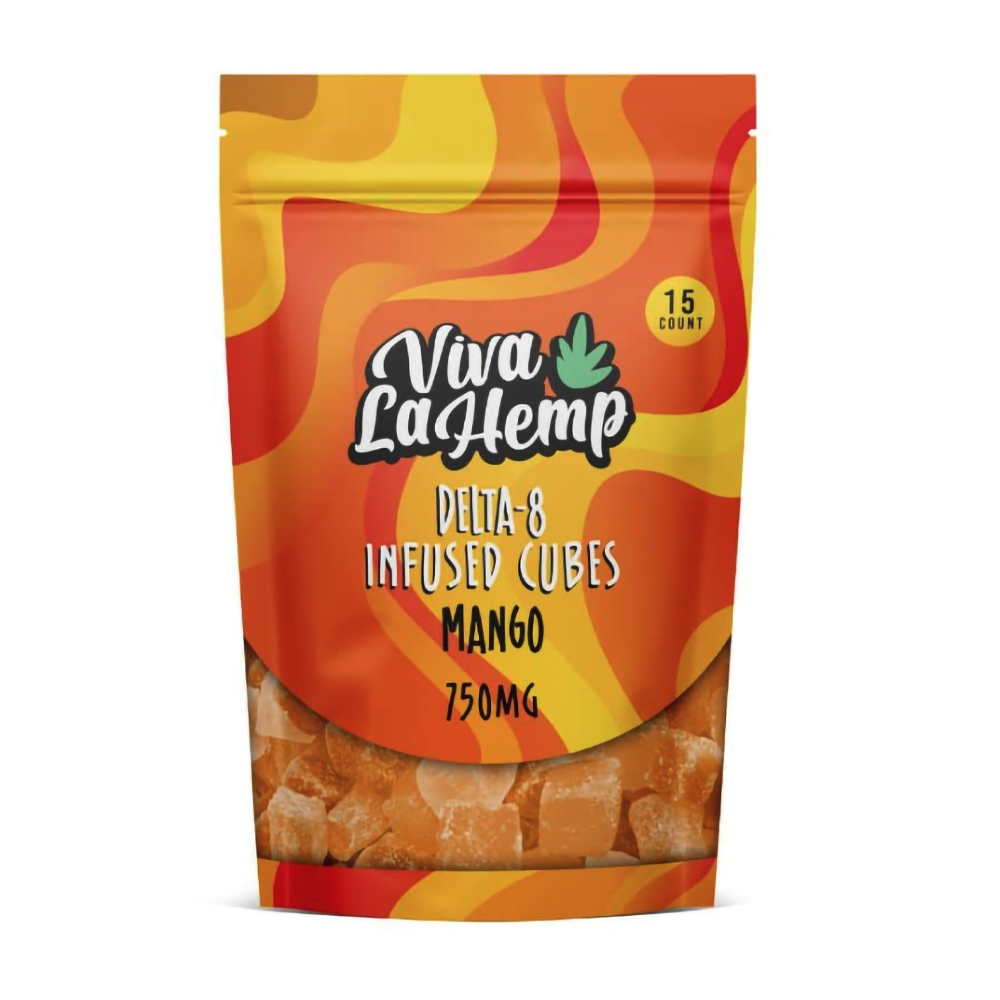 VIVA LA HEMP D8 750 MG GUMMIES - MANGO