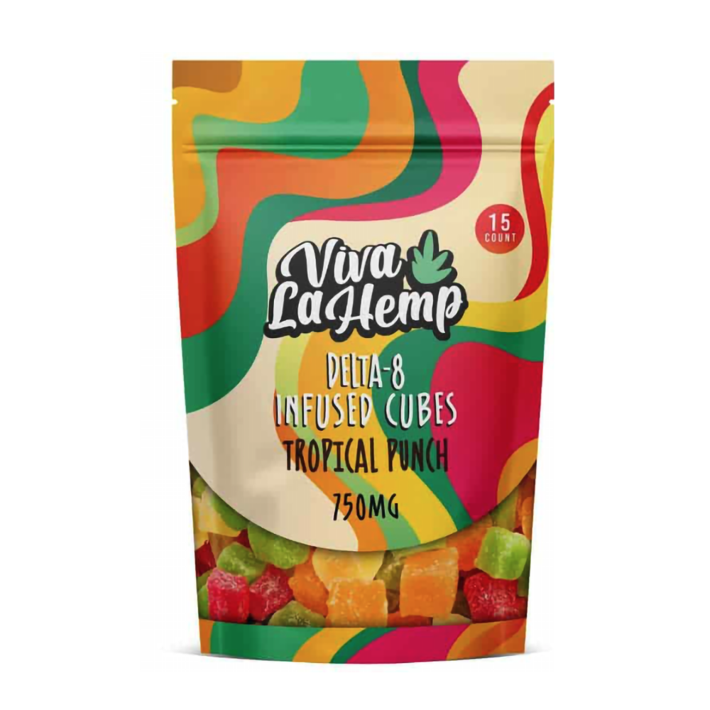VIVA LA HEMP D8 750 MG GUMMIES - TROPICAL PUNCH