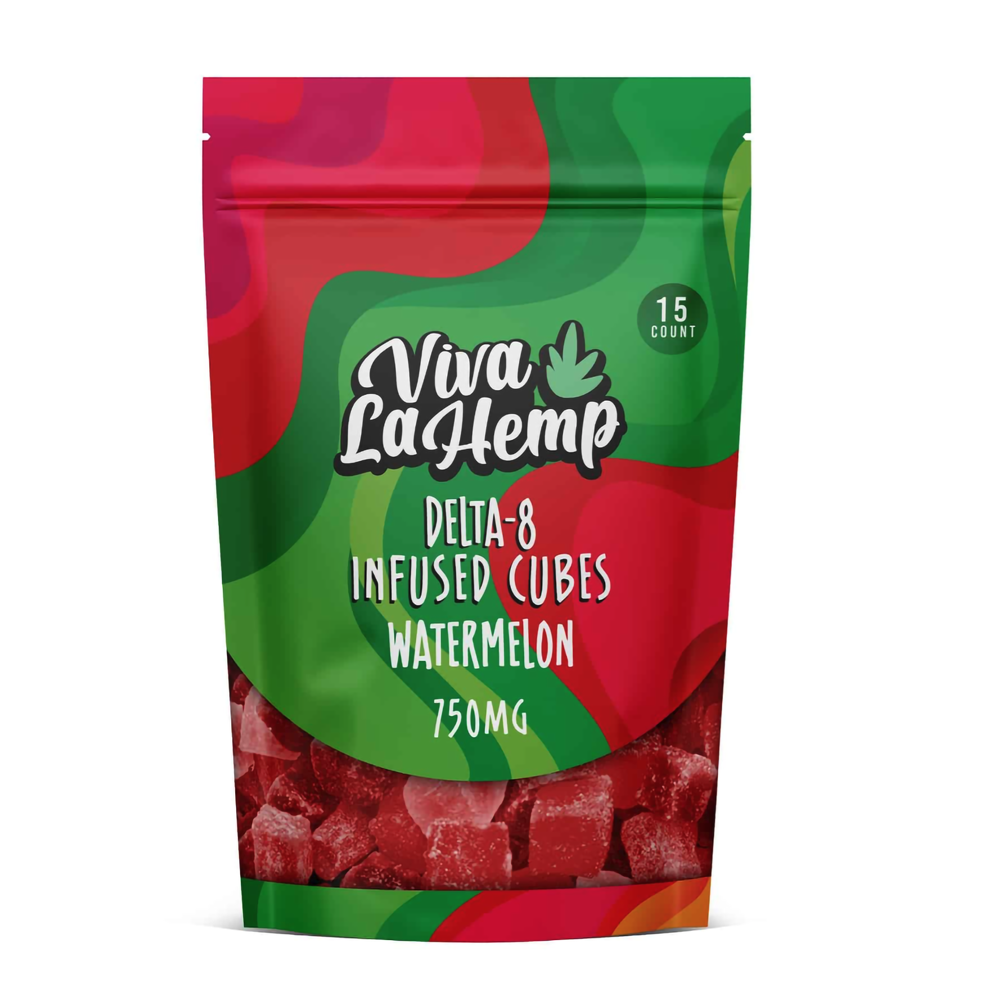 VIVA LA HEMP D8 750 MG GUMMIES - WATERMELON