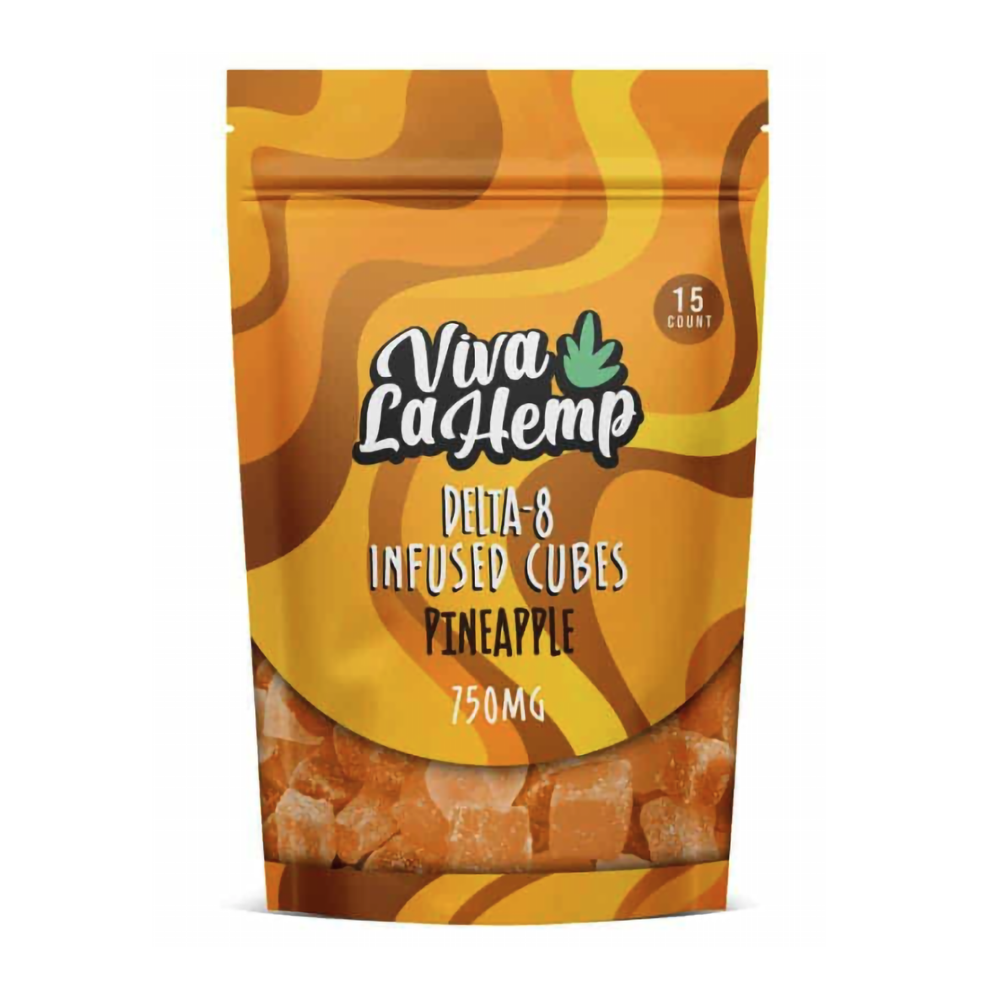 VIVA LA HEMP D8 750 MG GUMMIES - PINEAPPLE