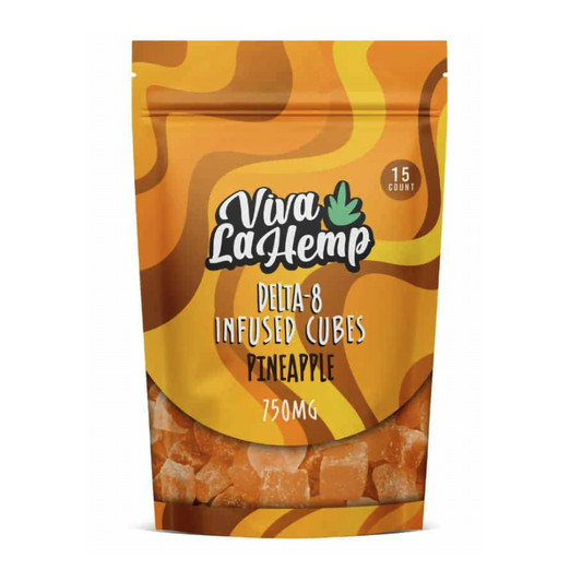 VIVA LA HEMP D8 750 MG GUMMIES - PINEAPPLE