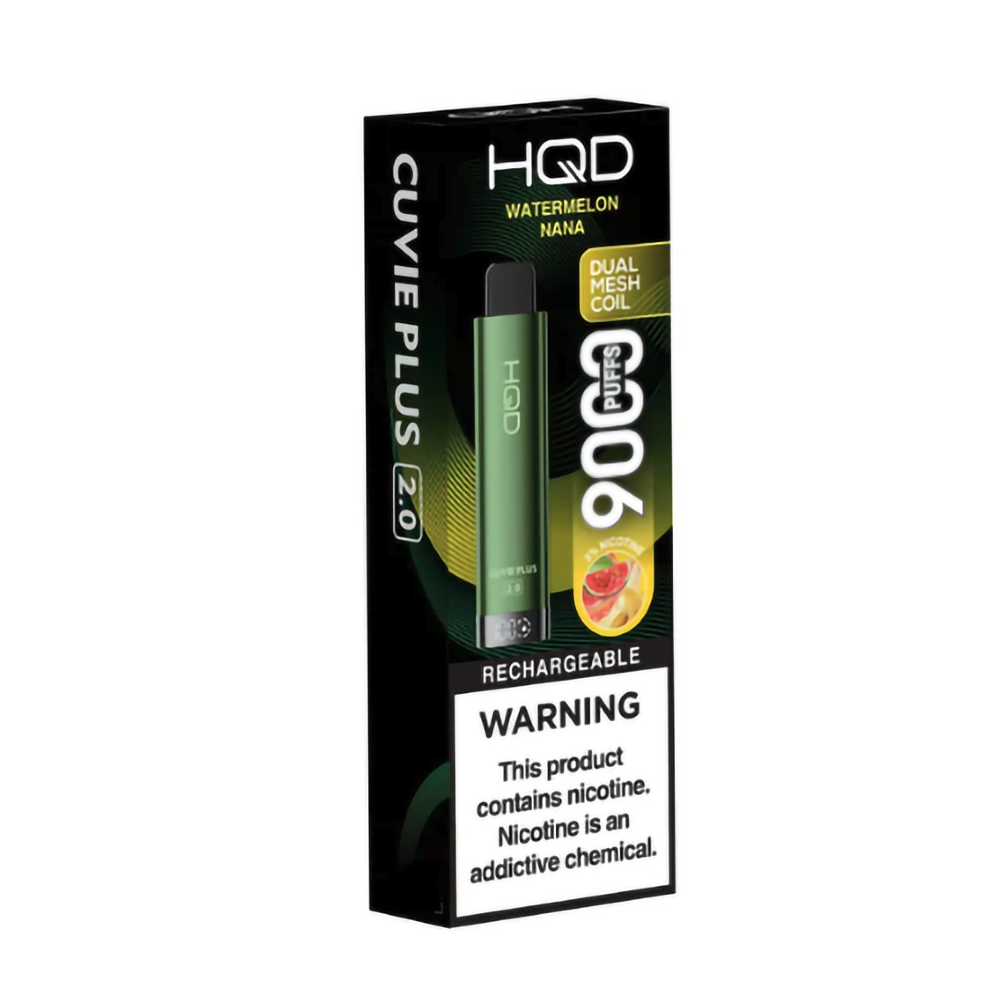 HQD CUVIE PLUS 2.0 5% DISPOSABLE - WATERMELON NANA