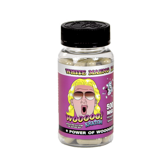 KRATOM RIC FLAIR WHITE 500MG 75 CT - MAENG DA