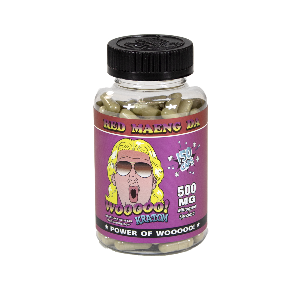 KRATOM RIC FLAIR RED 500MG 150 CT - MAENG DA