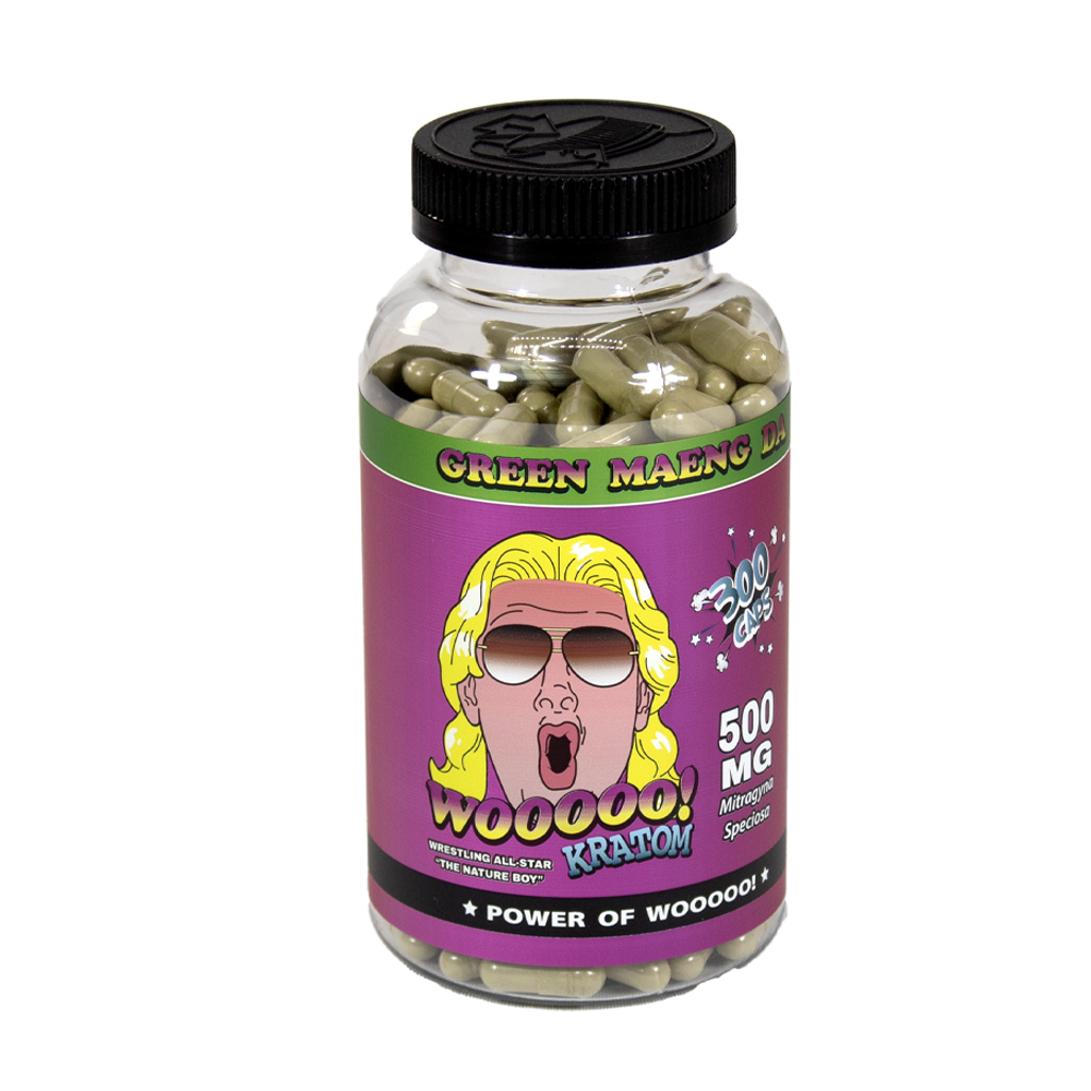 KRATOM RIC FLAIR GREEN 500MG 300 CT - MAENG DA