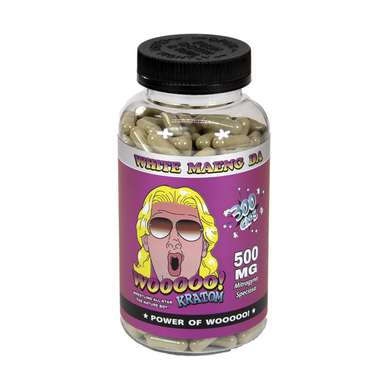 KRATOM RIC FLAIR WHITE 500MG 300 CT - MAENG DA