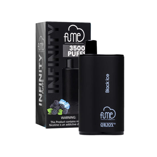 FUME INFINITY PLUS 5% SALT NIC DISPOSABLE - BLACK ICE
