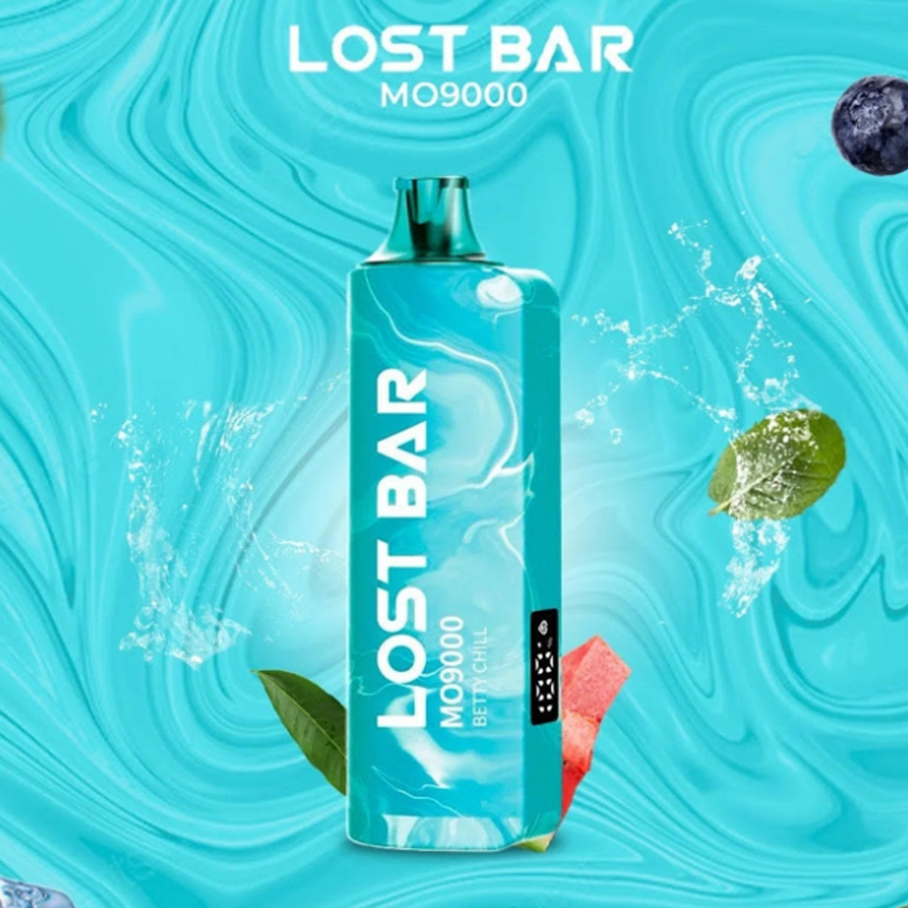 LOST BAR MO9000 5%  NIC DISPOSABLE - BETTY CHILL