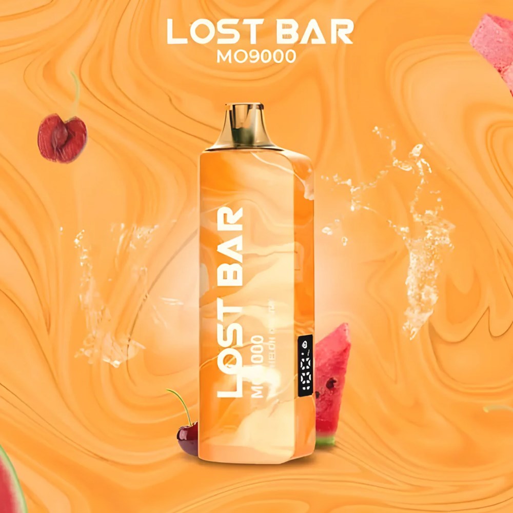 LOST BAR MO9000 5% NIC DISPOSABLE - WATERMELON CHERRY