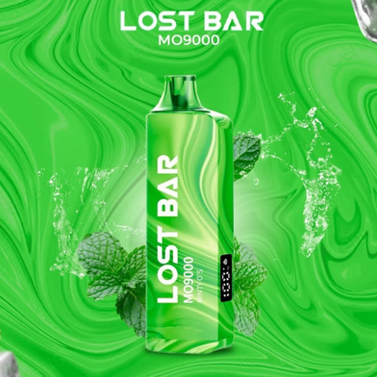LOST BAR MO9000 5% NIC DISPOSABLE - MINTY O'S