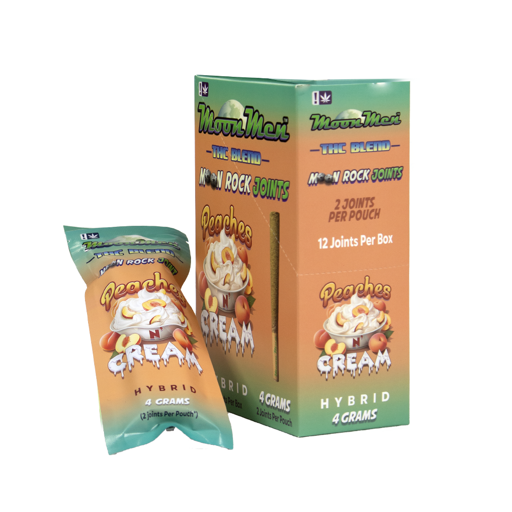 MOON MEN THC BLEND ROCK 4G JOINT HYBRID - PEACHES N CREAM